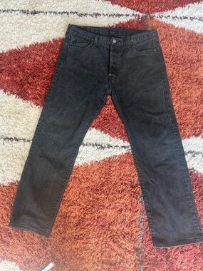 Levi’s Black Straight Leg Jeans 36 x 30